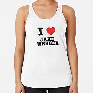 I HEART JAKE WEBBER Racerback Tank Top