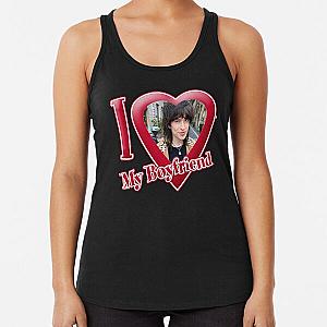 Jake Webber is my boyfriend Racerback Tank Top