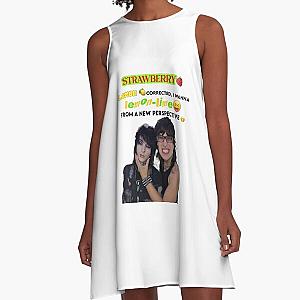 Johnnie Gilbert & Jake Webber Ironic Fan Design A-Line Dress