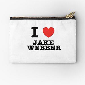 I HEART JAKE WEBBER Zipper Pouch