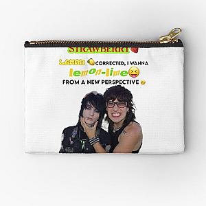 Johnnie Gilbert & Jake Webber Ironic Fan Design Zipper Pouch