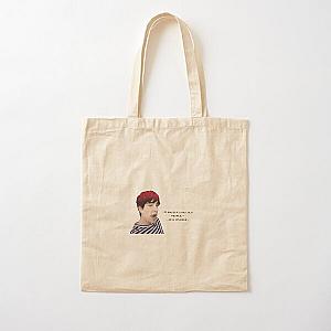 Jake Webber - quote  Cotton Tote Bag