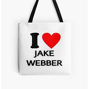 I HEART | Jake Webber All Over Print Tote Bag