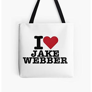 i heart jake webber All Over Print Tote Bag