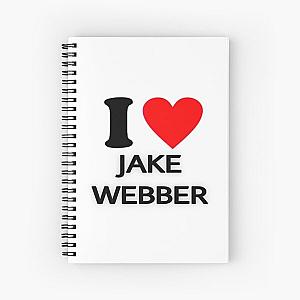 I HEART | Jake Webber Spiral Notebook