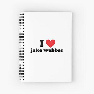 i heart jake webber 2 Spiral Notebook