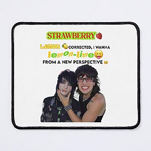 Johnnie Gilbert & Jake Webber Ironic Fan Design Mouse Pad