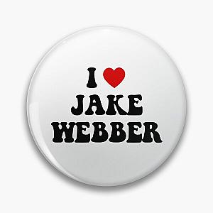 I Heart Jake Webber Pin