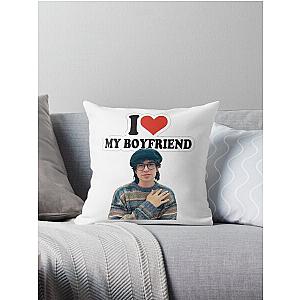 Jake Webber I heart my boyfriend fan design  Throw Pillow