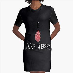 I "heart" Jake Webber Graphic T-Shirt Dress