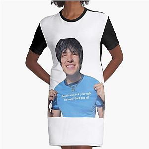 Jake Webber Funny Graphic T-Shirt Dress