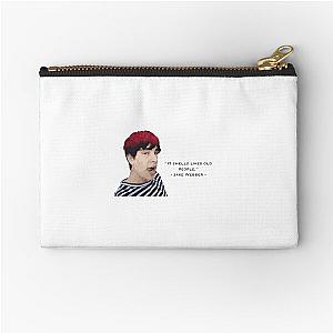 Jake Webber - quote  Zipper Pouch