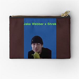 Jake Webber x Shrek hoodie and face mask Zipper Pouch