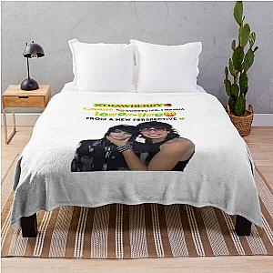 Johnnie Gilbert & Jake Webber Ironic Fan Design Throw Blanket