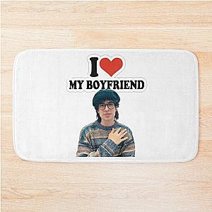 Jake Webber I heart my boyfriend fan design  Bath Mat