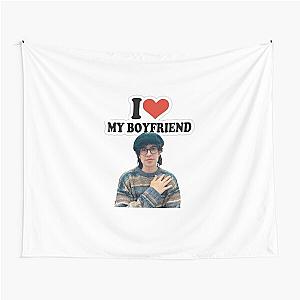 Jake Webber I heart my boyfriend fan design  Tapestry