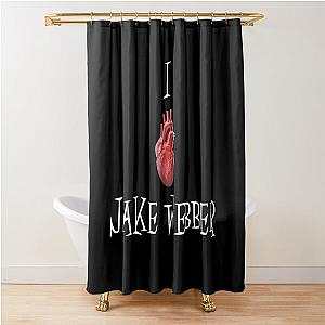 I "heart" Jake Webber Shower Curtain