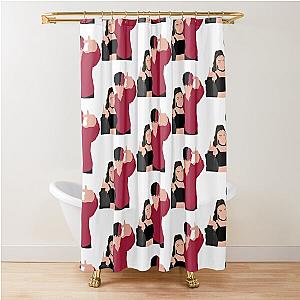 Tara Yummy and Jake Webber Shower Curtain