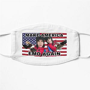 America Emo Again Johnnie Gilbert and Jake Webber  Flat Mask