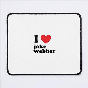 i heart jake webber Mouse Pad