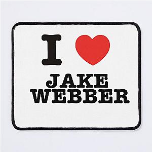 I HEART JAKE WEBBER Mouse Pad