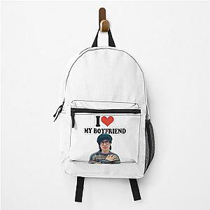 Jake Webber I heart my boyfriend fan design  Backpack