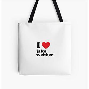 i heart jake webber All Over Print Tote Bag