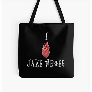 I "heart" Jake Webber All Over Print Tote Bag