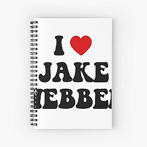 I Heart Jake Webber Spiral Notebook