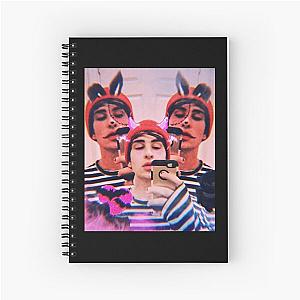 Jake Webber Devil Bunny Spiral Notebook