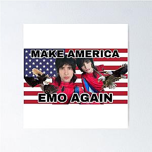 America Emo Again Johnnie Gilbert and Jake Webber  Poster