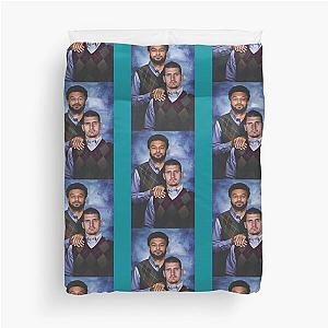 Nikola Jokic Jamal Murray Denver Nuggets Duvet Cover