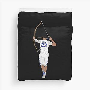 Jamal Murray Arrow Celebration Duvet Cover