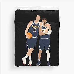 Denver Nuggets - Nikola Jokic  Jamal Murray Duvet Cover