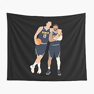 Denver Nuggets - Nikola Jokic Jamal Murray Tapestry