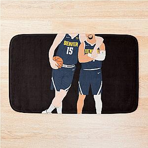 Nikola Jokic and Jamal Murray 2021-2022 Denver Nuggets press