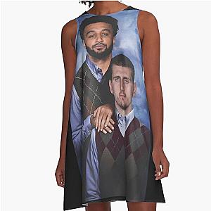Nikola Jokic Jamal Murray Denver Nuggets A-Line Dress