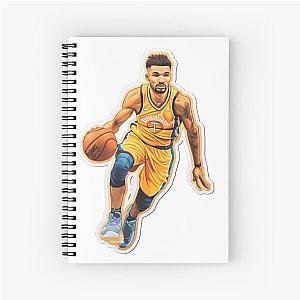 Best Jamal Murray Stickers High-Quality Removable SoberSips Spiral Notebook