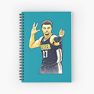 Jamal Murray The Blue Spiral Note Book