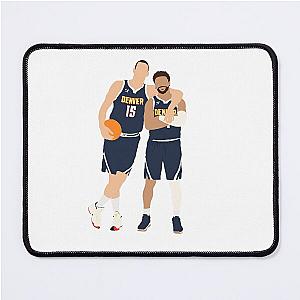 Denver Nuggets - Nikola Jokic and Jamal Murray Mouse Pad