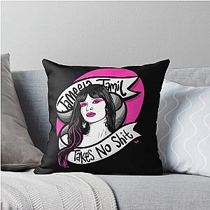 Jameela Jamil Throws No Shit Pillow