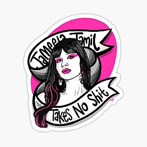 Jameela Jamil Takes a No Sticker