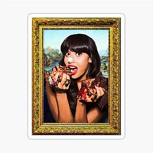The Mona Lisa Mashup Sticker by Jameela Jamil