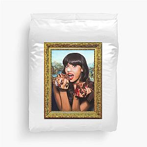 The Mona Jamil Mona Lisa Mashup Duvet Cover