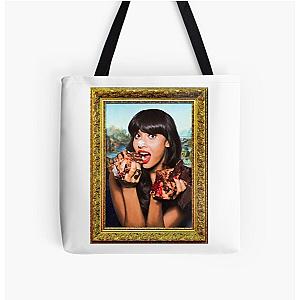 The Mona Lisa Mashup All Over Print Tote Bag