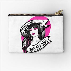 Jameela Jamil Takes No Zipper Pouch