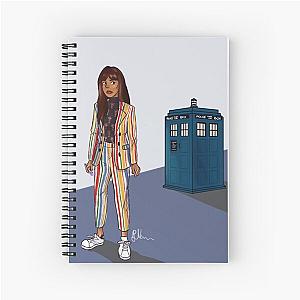 Jameela Jamil as the Doctor Spiral Notebook
