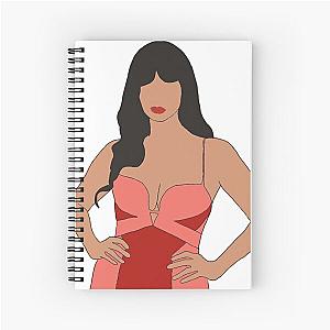 The Good Place Tahani Jameela Jamil Actress Spiral Notebook