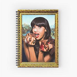 The Mona Lisa Mashup Spiral Notebook
