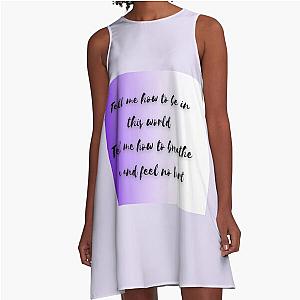 Us by James Bay Aline Dress